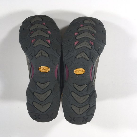 Ahnu Montara III Hiking Shoes Womens Size 8.5 Brown Gray NO INSOLES 1019206 - Picture 7 of 9